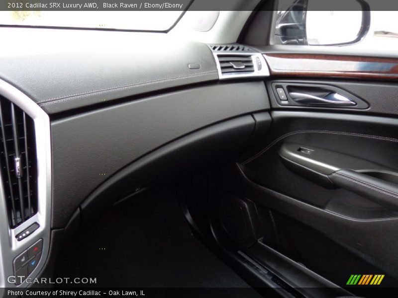 Black Raven / Ebony/Ebony 2012 Cadillac SRX Luxury AWD