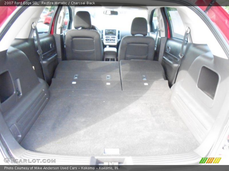 Redfire Metallic / Charcoal Black 2007 Ford Edge SEL