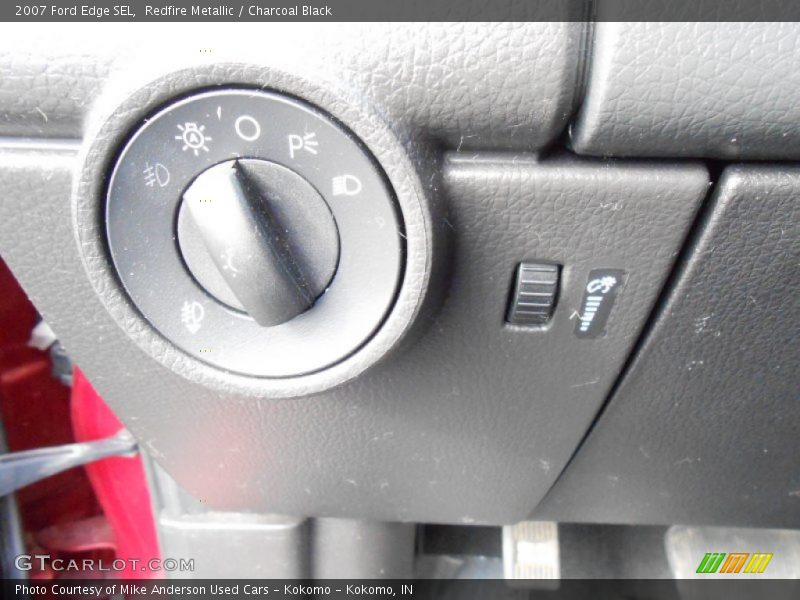 Redfire Metallic / Charcoal Black 2007 Ford Edge SEL
