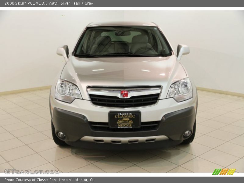 Silver Pearl / Gray 2008 Saturn VUE XE 3.5 AWD