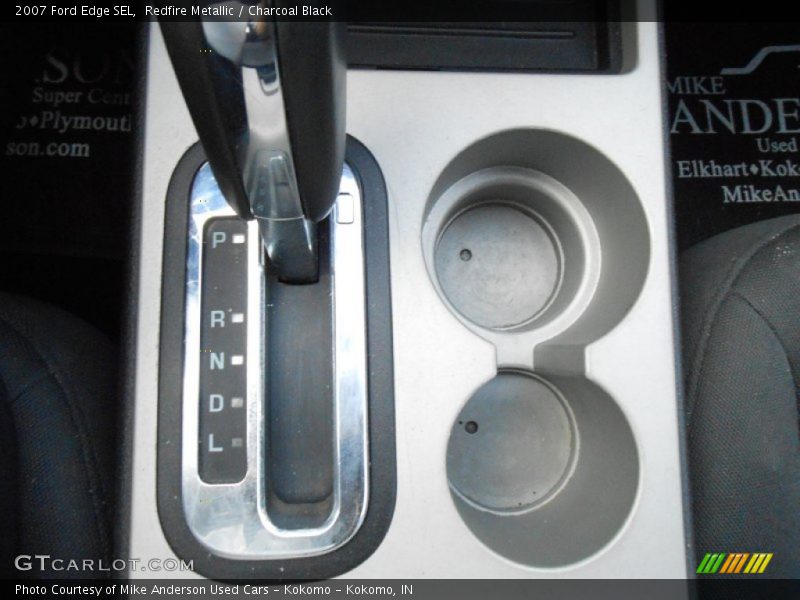 Redfire Metallic / Charcoal Black 2007 Ford Edge SEL