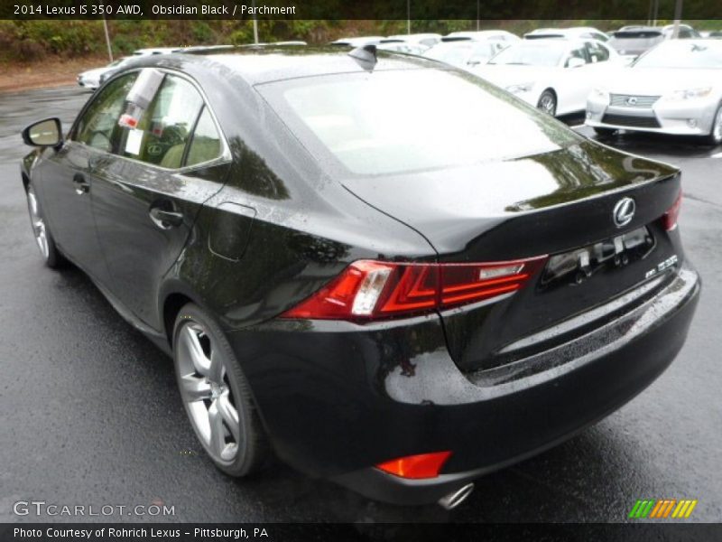 Obsidian Black / Parchment 2014 Lexus IS 350 AWD
