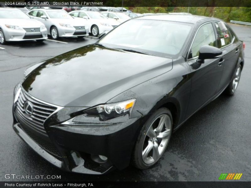 Obsidian Black / Parchment 2014 Lexus IS 350 AWD