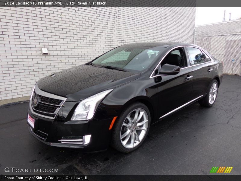 Black Raven / Jet Black 2014 Cadillac XTS Premium AWD