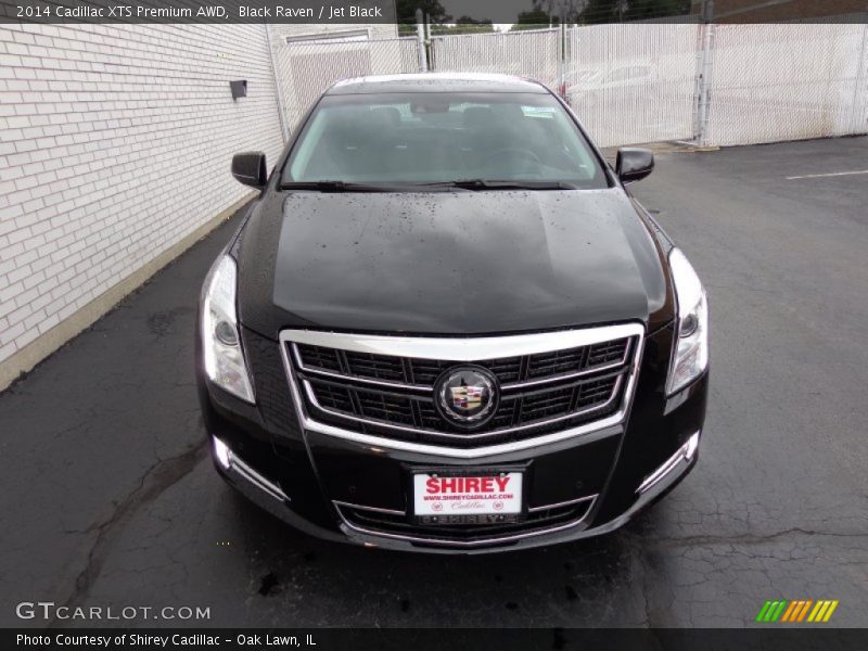 Black Raven / Jet Black 2014 Cadillac XTS Premium AWD