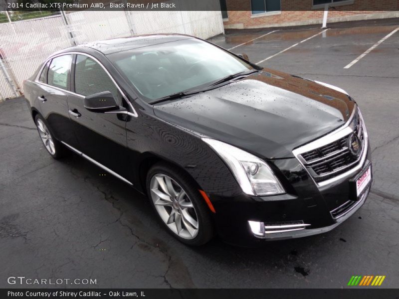 Black Raven / Jet Black 2014 Cadillac XTS Premium AWD