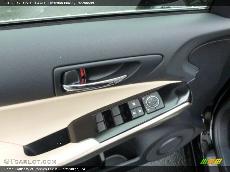 Obsidian Black / Parchment 2014 Lexus IS 350 AWD