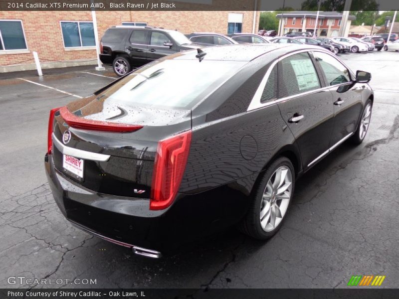 Black Raven / Jet Black 2014 Cadillac XTS Premium AWD