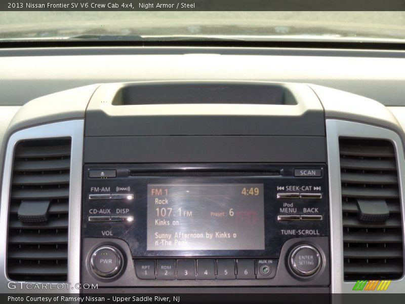 Night Armor / Steel 2013 Nissan Frontier SV V6 Crew Cab 4x4