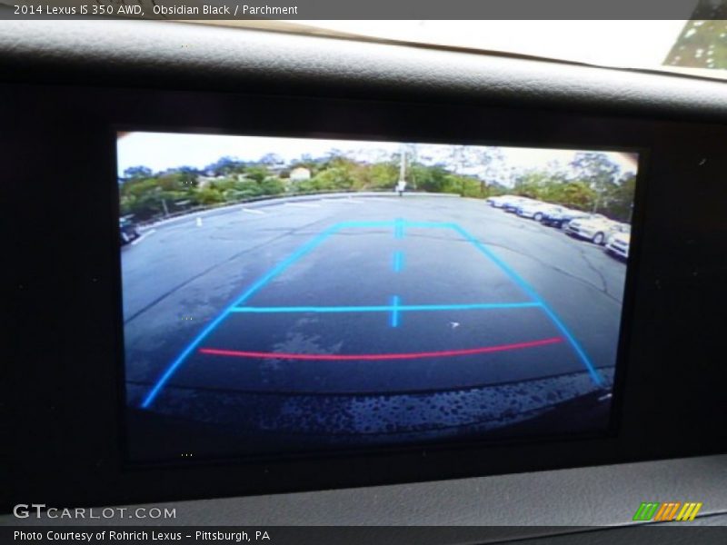 Obsidian Black / Parchment 2014 Lexus IS 350 AWD