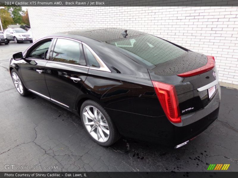 Black Raven / Jet Black 2014 Cadillac XTS Premium AWD