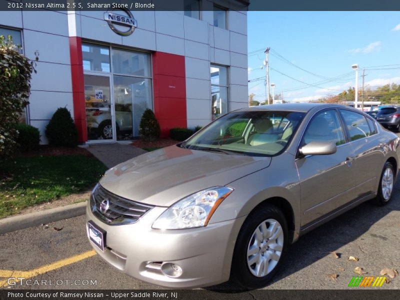 Saharan Stone / Blonde 2012 Nissan Altima 2.5 S