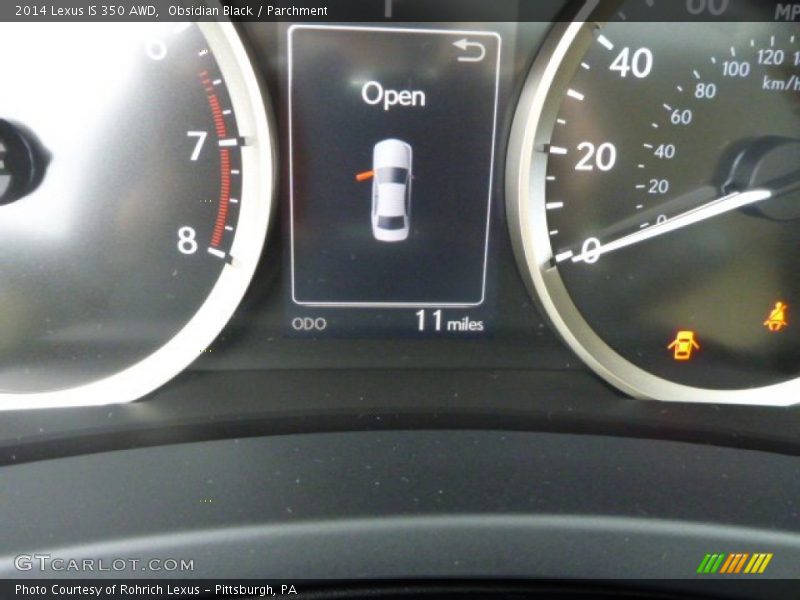 Obsidian Black / Parchment 2014 Lexus IS 350 AWD