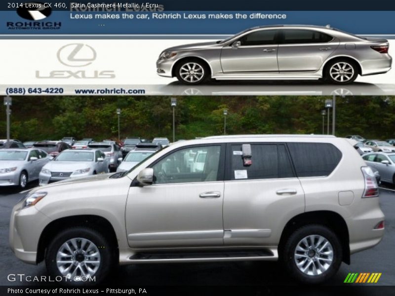 Satin Cashmere Metallic / Ecru 2014 Lexus GX 460