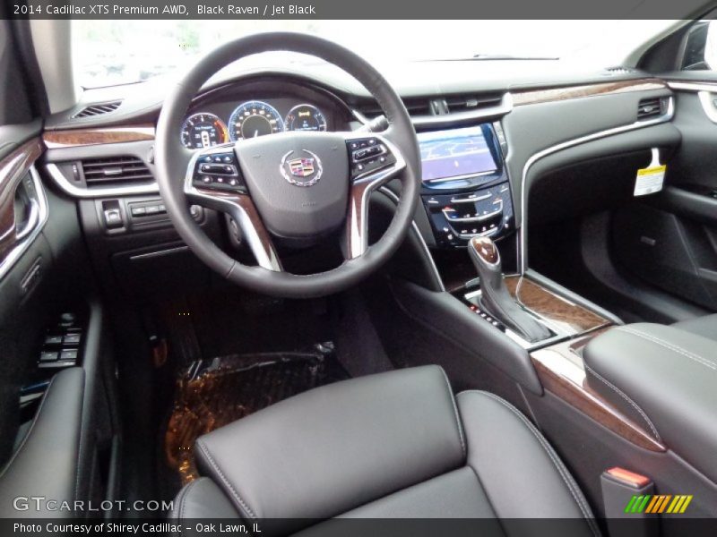 Jet Black Interior - 2014 XTS Premium AWD 