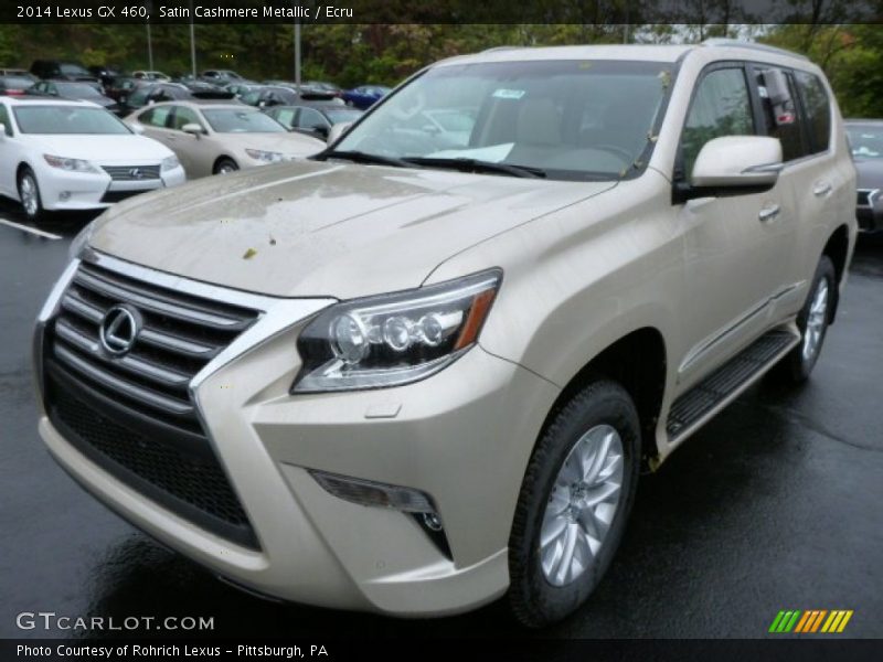 Front 3/4 View of 2014 GX 460
