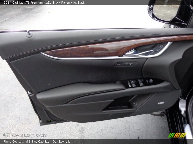 Black Raven / Jet Black 2014 Cadillac XTS Premium AWD