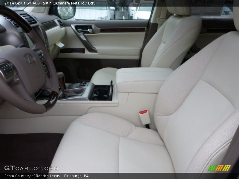 Front Seat of 2014 GX 460
