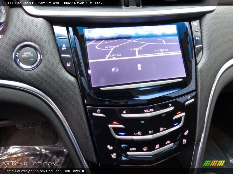 Black Raven / Jet Black 2014 Cadillac XTS Premium AWD