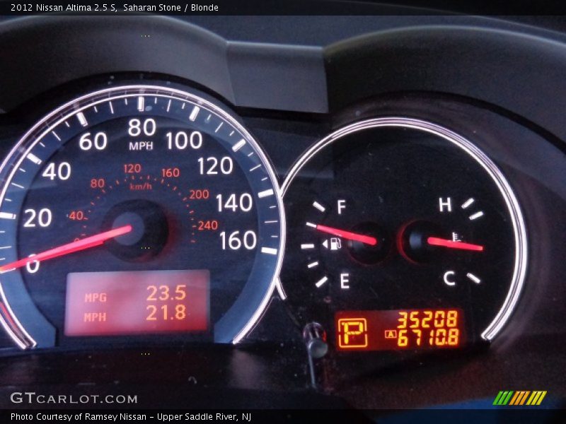 Saharan Stone / Blonde 2012 Nissan Altima 2.5 S