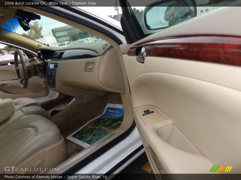 White Opal / Titanium Gray 2006 Buick Lucerne CX