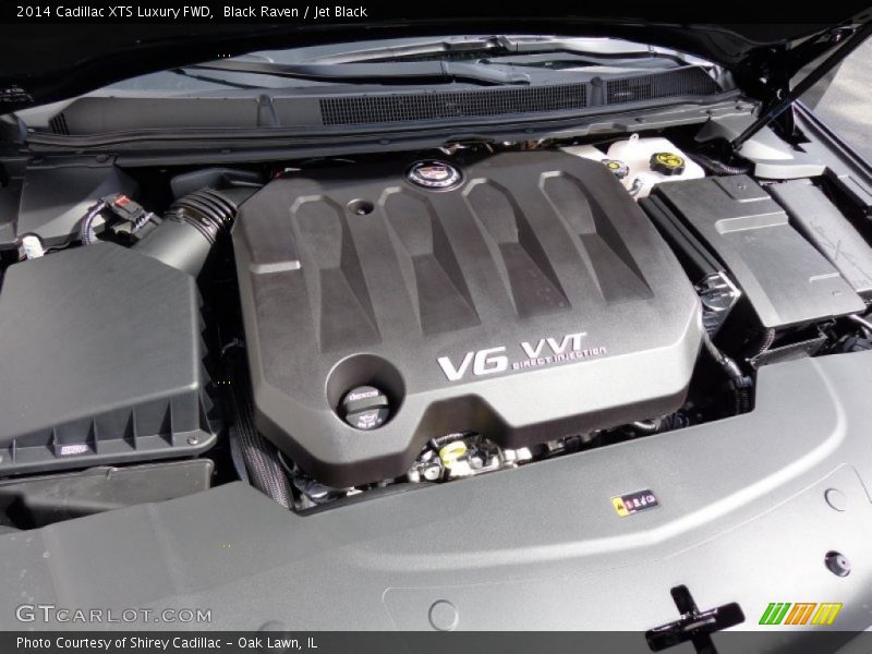 Black Raven / Jet Black 2014 Cadillac XTS Luxury FWD