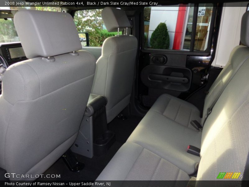 Black / Dark Slate Gray/Med Slate Gray 2008 Jeep Wrangler Unlimited Rubicon 4x4