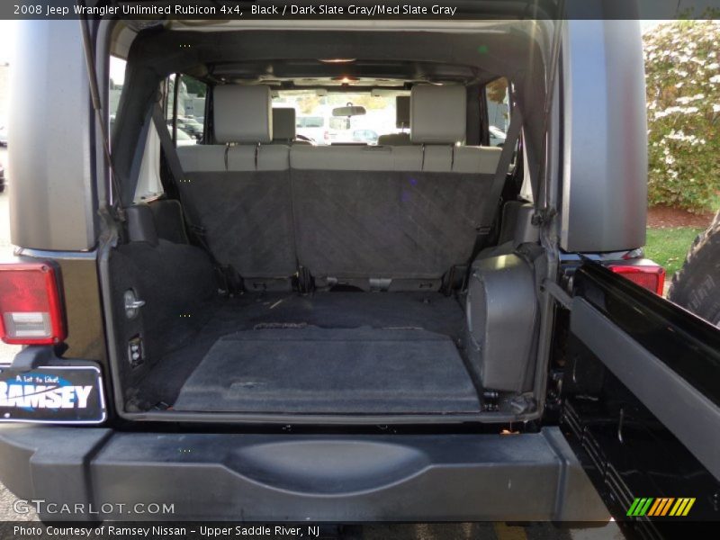 Black / Dark Slate Gray/Med Slate Gray 2008 Jeep Wrangler Unlimited Rubicon 4x4