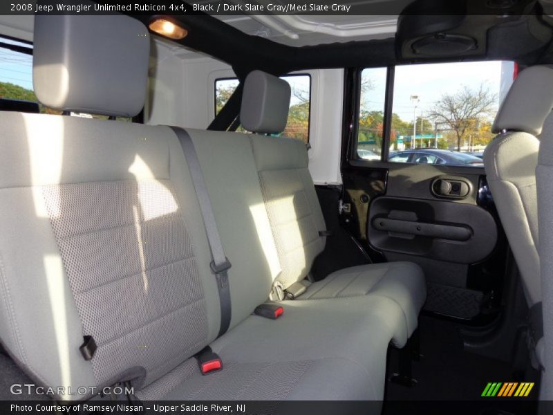 Black / Dark Slate Gray/Med Slate Gray 2008 Jeep Wrangler Unlimited Rubicon 4x4