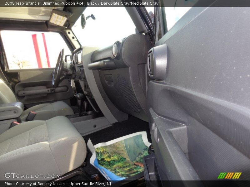 Black / Dark Slate Gray/Med Slate Gray 2008 Jeep Wrangler Unlimited Rubicon 4x4