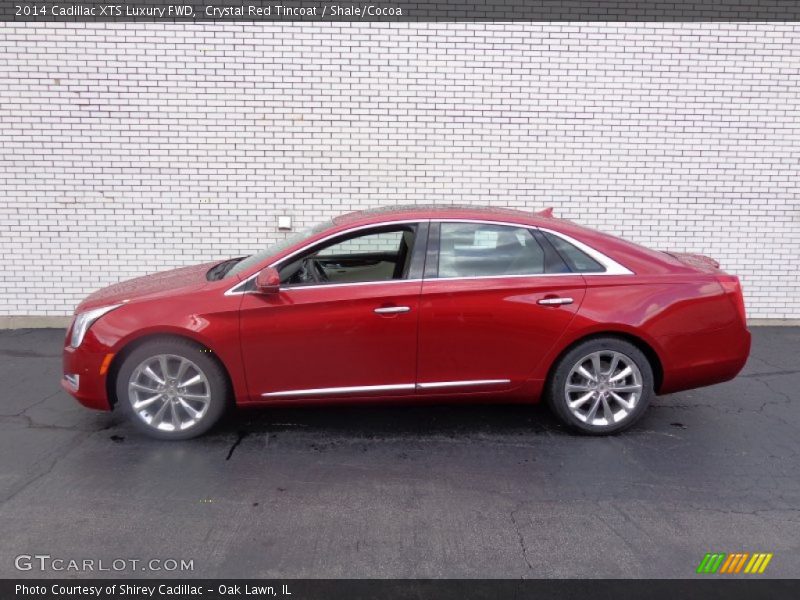 Crystal Red Tincoat / Shale/Cocoa 2014 Cadillac XTS Luxury FWD