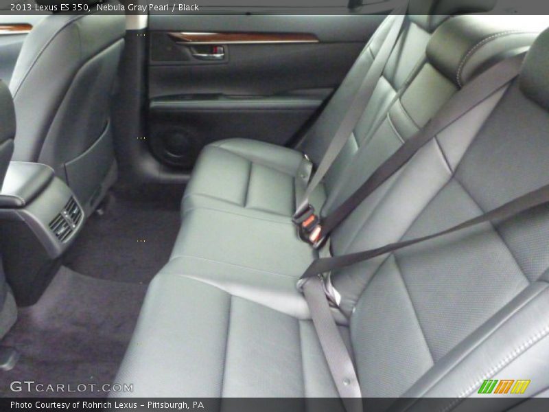 Nebula Gray Pearl / Black 2013 Lexus ES 350