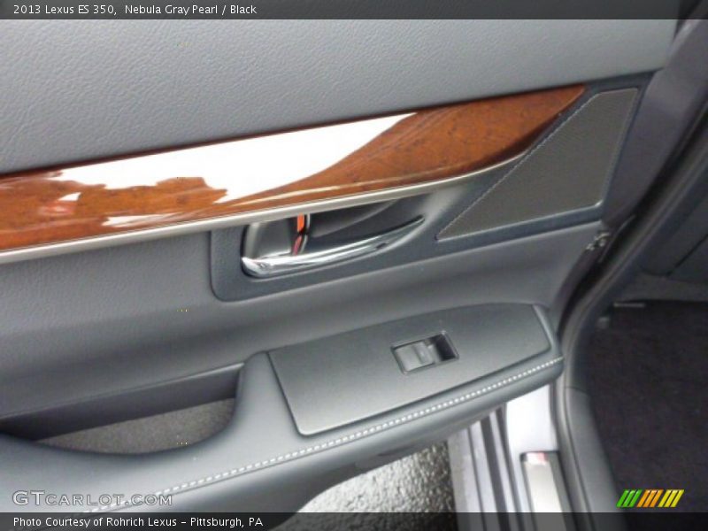 Nebula Gray Pearl / Black 2013 Lexus ES 350