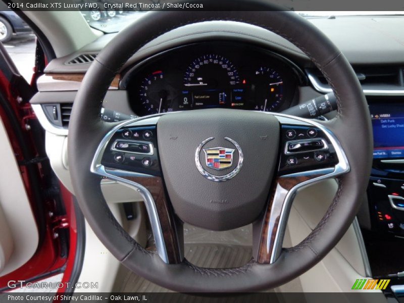 Crystal Red Tincoat / Shale/Cocoa 2014 Cadillac XTS Luxury FWD