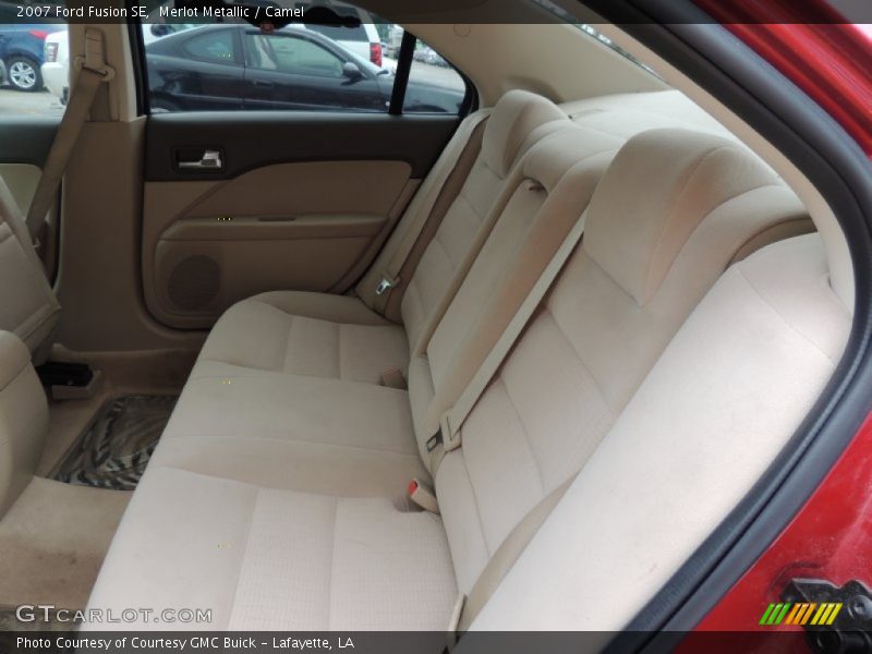 Merlot Metallic / Camel 2007 Ford Fusion SE