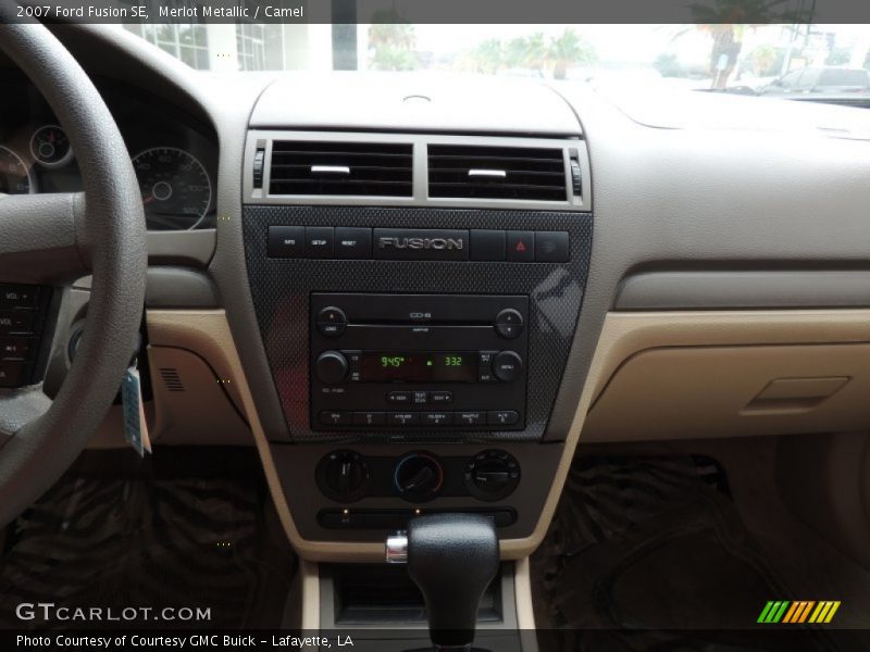 Merlot Metallic / Camel 2007 Ford Fusion SE