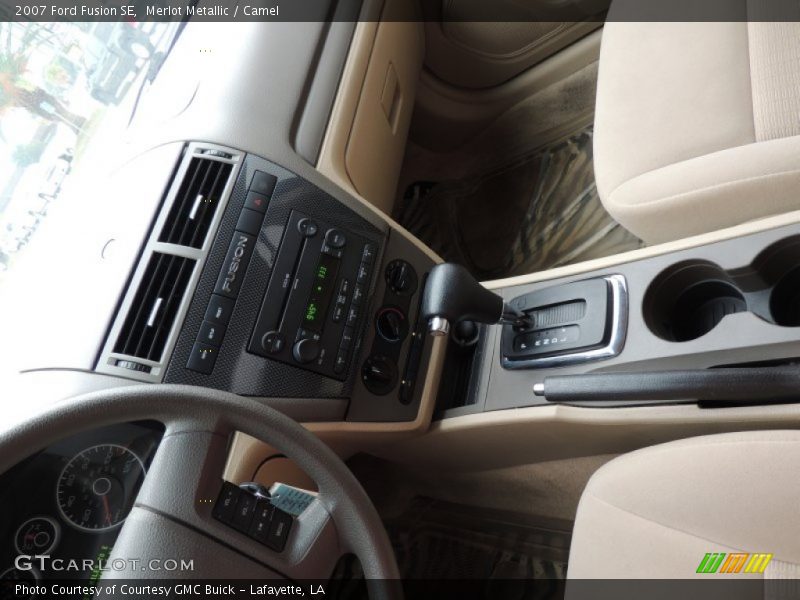 Merlot Metallic / Camel 2007 Ford Fusion SE