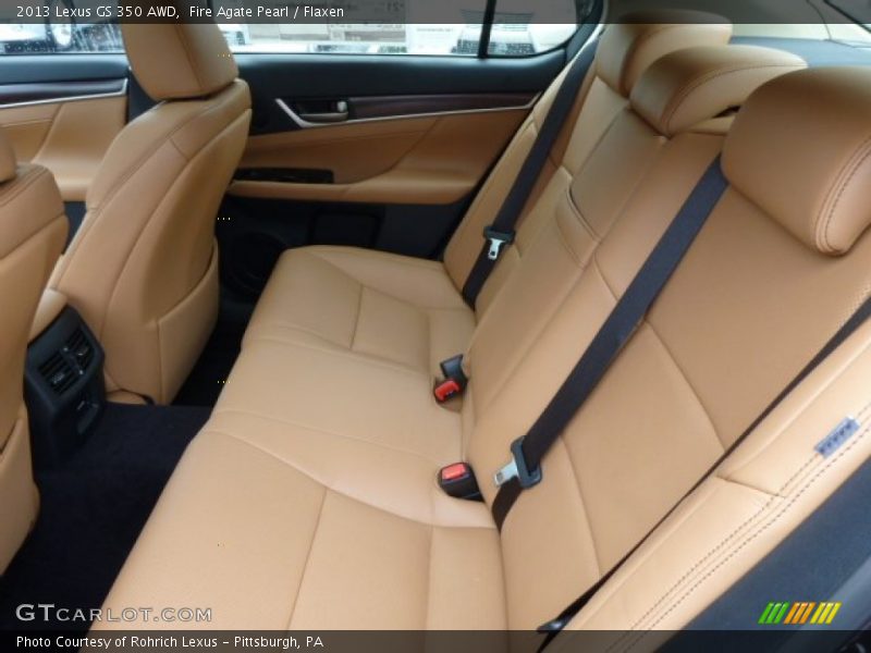 Fire Agate Pearl / Flaxen 2013 Lexus GS 350 AWD