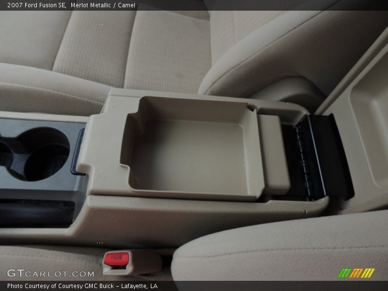 Merlot Metallic / Camel 2007 Ford Fusion SE