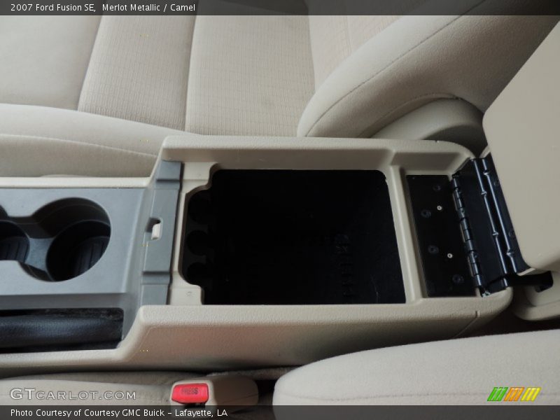 Merlot Metallic / Camel 2007 Ford Fusion SE