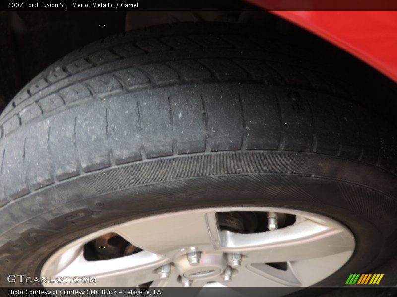 Merlot Metallic / Camel 2007 Ford Fusion SE