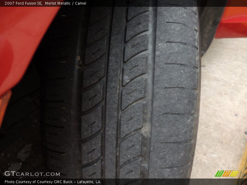 Merlot Metallic / Camel 2007 Ford Fusion SE