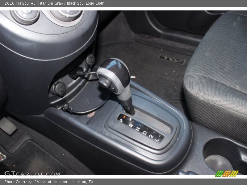 Titanium Gray / Black Soul Logo Cloth 2010 Kia Soul +