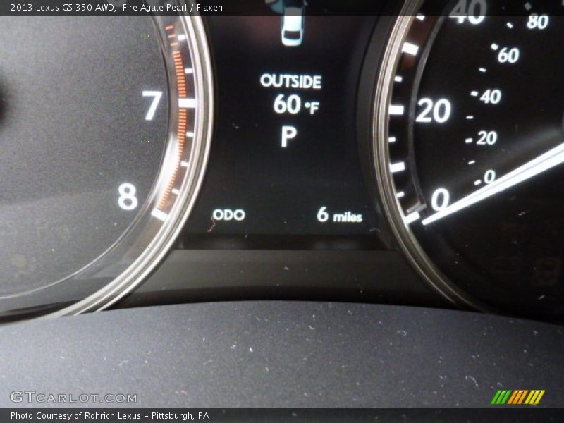 Fire Agate Pearl / Flaxen 2013 Lexus GS 350 AWD