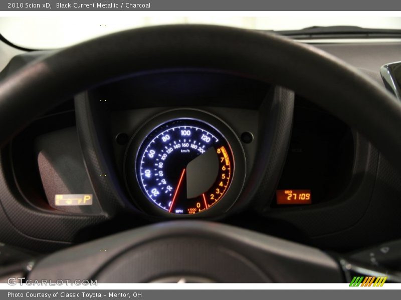 Black Current Metallic / Charcoal 2010 Scion xD