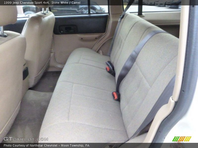 Stone White / Camel 1999 Jeep Cherokee Sport 4x4