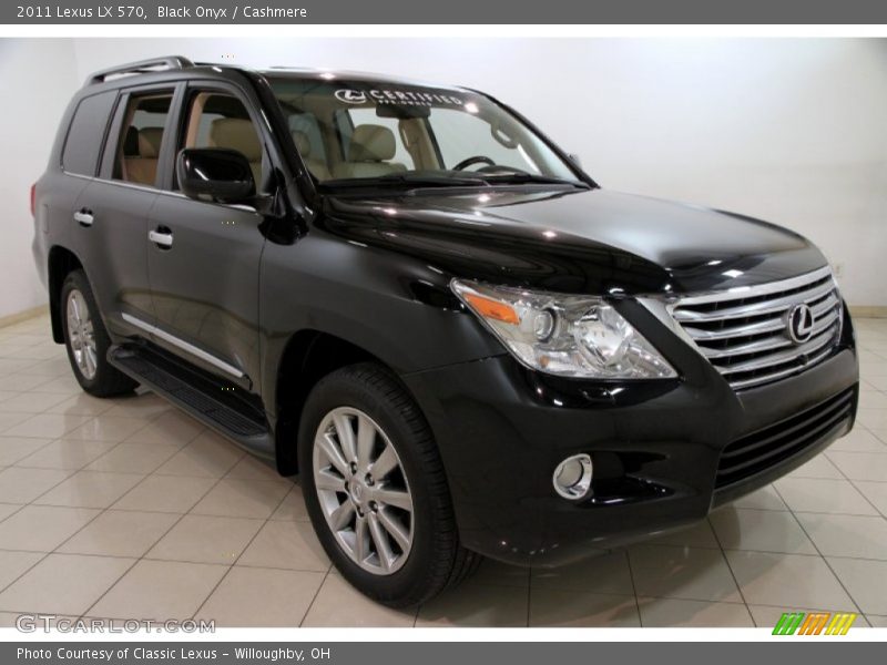Black Onyx / Cashmere 2011 Lexus LX 570