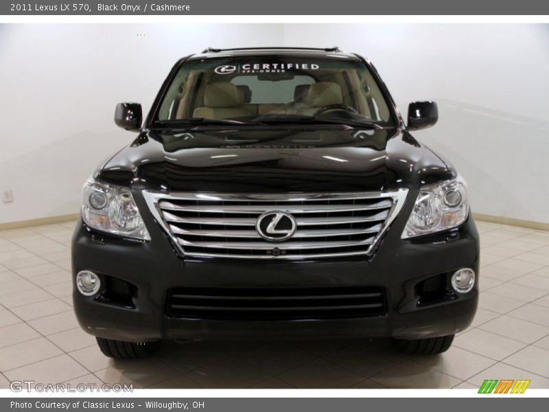 Black Onyx / Cashmere 2011 Lexus LX 570