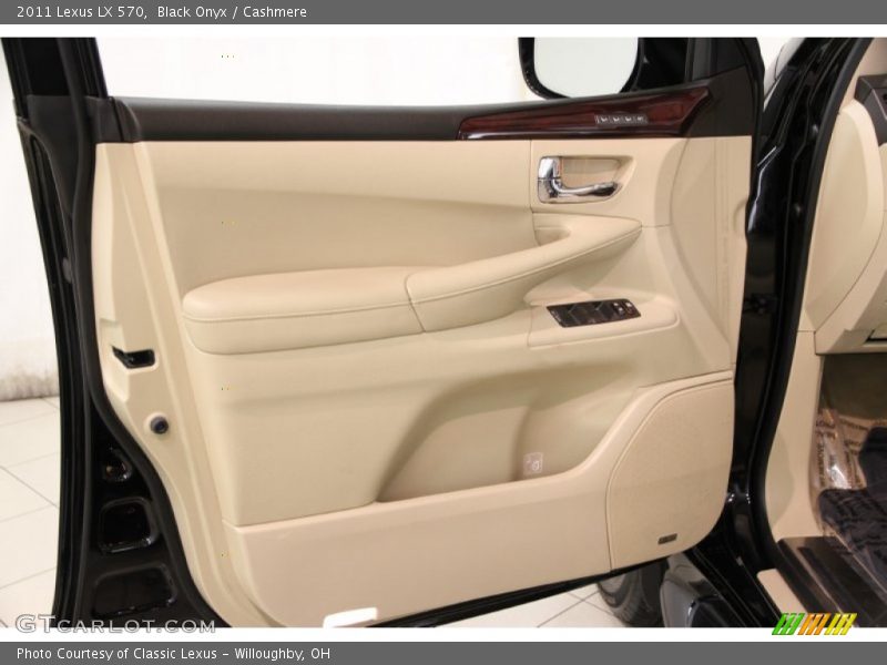 Black Onyx / Cashmere 2011 Lexus LX 570