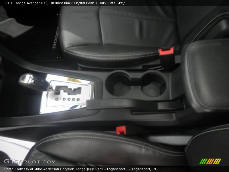 Brilliant Black Crystal Pearl / Dark Slate Gray 2010 Dodge Avenger R/T